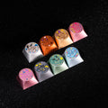 [The Eevee Family] - Custom Styles |  Round Aluminum Alloy Artisan Keycaps