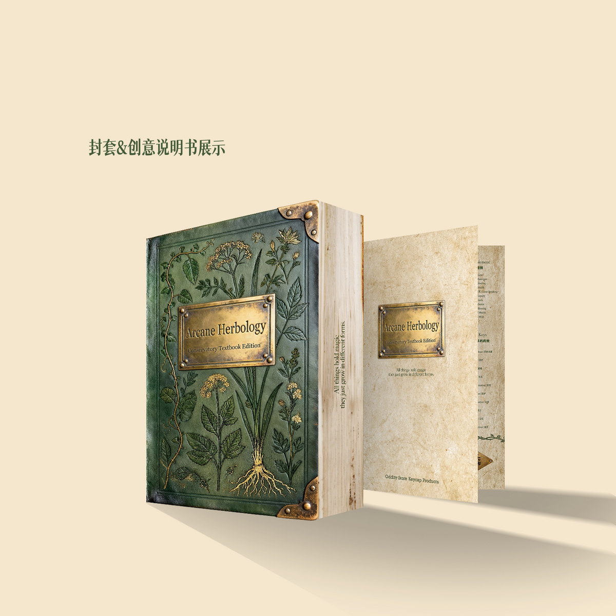 Arcane Herbology & Conservatory Keycap Set (143 Keys)