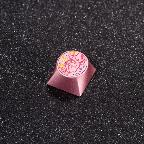 [The Eevee Family] - Custom Styles |  Round Aluminum Alloy Artisan Keycaps