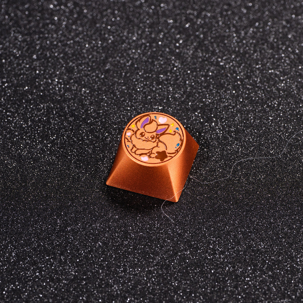 [The Eevee Family] - Custom Styles |  Round Aluminum Alloy Artisan Keycaps